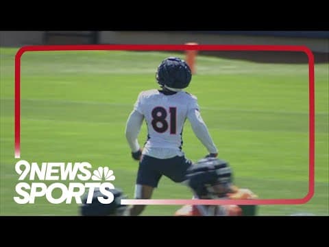 Denver Broncos re-sign veteran receiver Tim Patrick