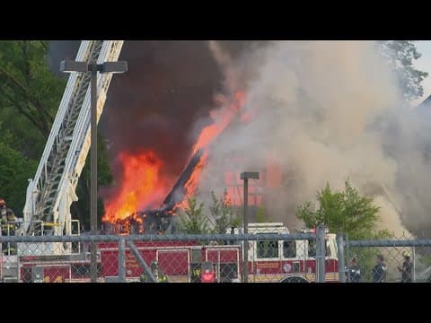 Fire destroys vacant home near 28th and MLK