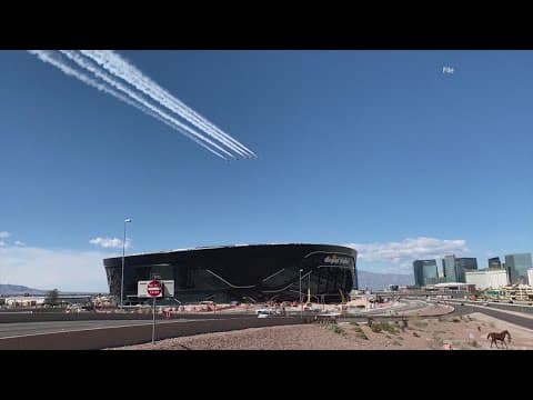 How the Thunderbirds prepare for a Super Bowl flyover