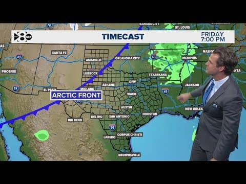 DFW Weather: Winter is coming - again. Here's the latest Arctic forecast