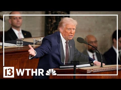 President Trump addresses joint session of Congress