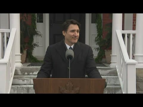 Canadian Prime Minister Justin Trudeau resigns as leader of ruling party
