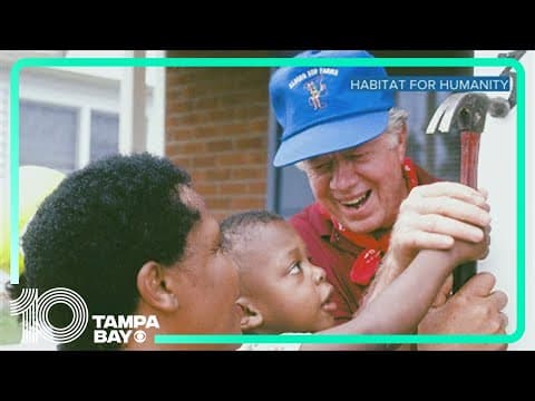 President Jimmy Carter remembered as champion of Habitat for Humanity