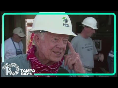 American public reflects on Jimmy Carter's work with Habitat for Humanity