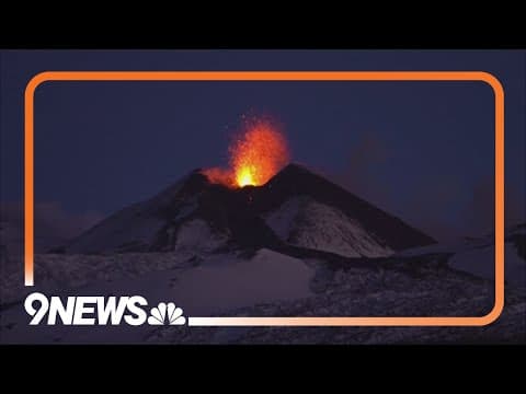 Sicilian volcano has more than 200 registered eruptions in less than a month