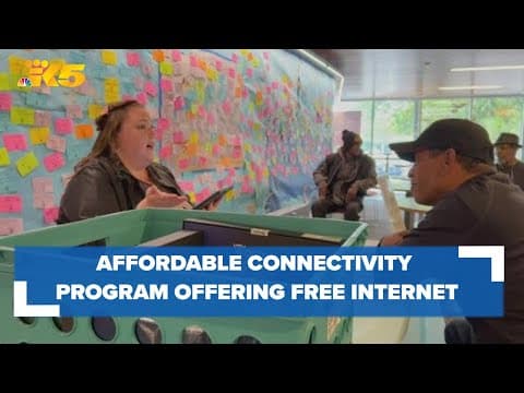 Affordable Connectivity Program offers free internet to low-income families, people