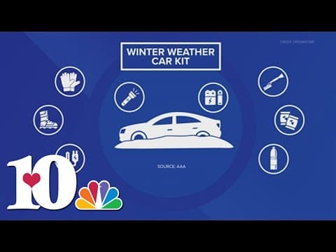 Here's what to pack your car with for winter weather