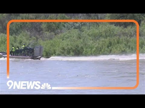 Crews conducting search and rescue on Colorado river