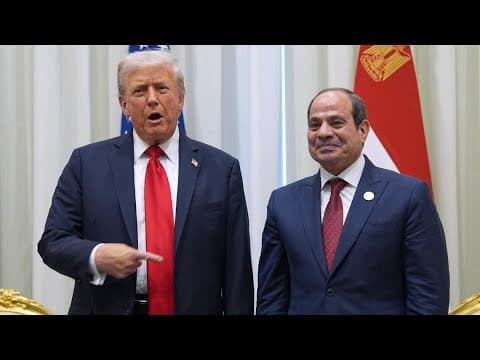 Trump meets with Mid-East leaders for peace summit: Live updates all day