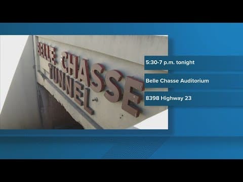 Community meeting about toll bridge in Belle Chasse