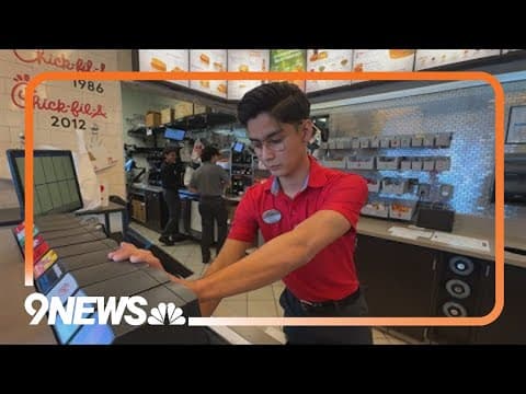 Colorado Chick-fil-A employee surprised at work with $25,000 college scholarship