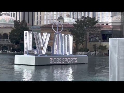 Las Vegas gearing up to host the Super Bowl this Sunday