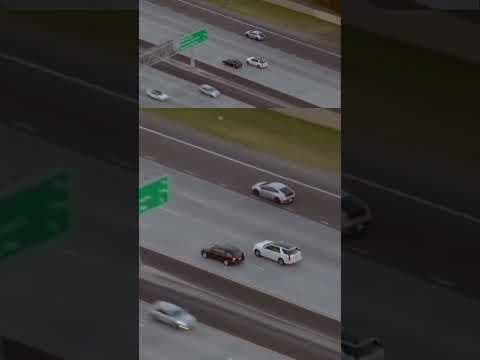 Random car tries to help police end a pursuit that began in Orange County and ended in San Diego