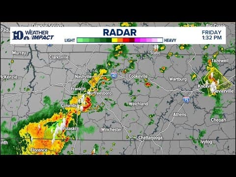 Live || Tracking strong storms moving through East Tennessee