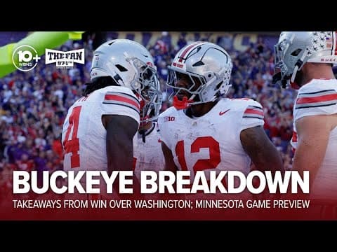Takeaways from Ohio State vs. Washington, preview of primetime matchup against Minnesota