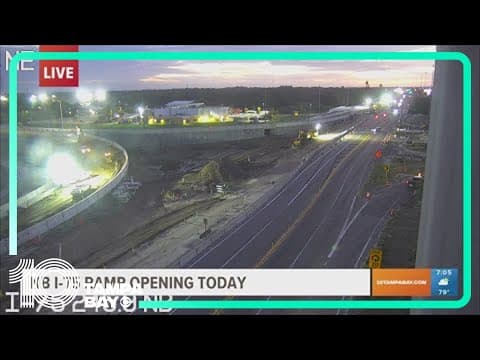 New entrance ramp at NB I-75 to open