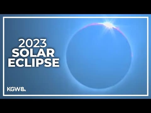 Where to watch the annular solar eclipse in Oregon