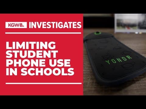 2 Portland schools to use pouches to limit student phone use
