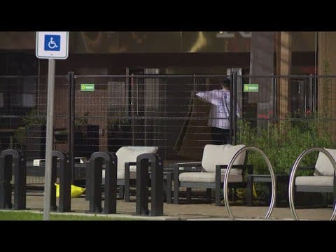 Houston business leaders sleep on the streets to bring attention to youth experiencing homelessness