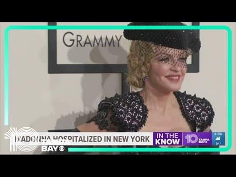 Madonna hospitalized with 'serious bacterial infection'