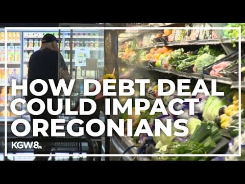 Debt ceiling deal includes new work requirements for SNAP recipients in Oregon