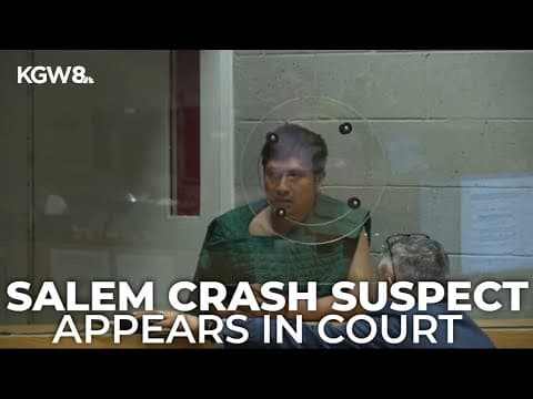 Suspected drunk driver in crash that killed 4 people appears in court