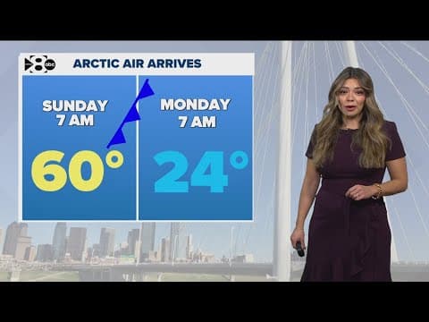 DFW Weather: Arctic air is heading to North Texas
