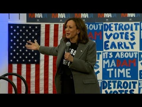 Kamala Harris full speech at Detroit campaign event (Oct. 19, 2024)