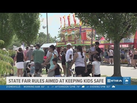 Indiana State Fair rules aimed at keeping kids safe