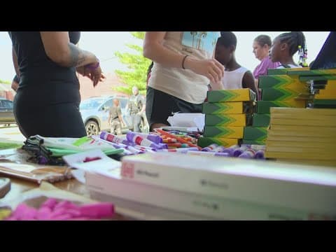 Back-to-school party unites community on Indy's near-east side