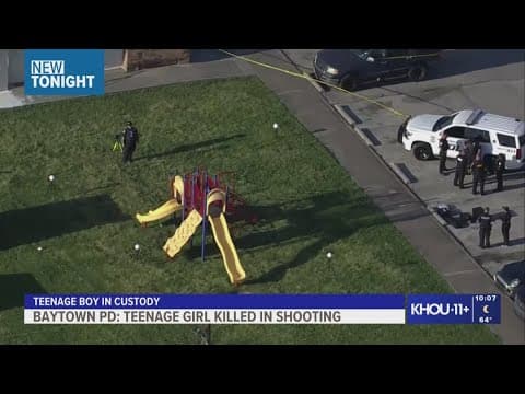 Shooting at Baytown apartment playground leaves teen girl dead
