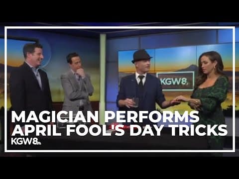 Playing April Fools' Day pranks with Adam the Great