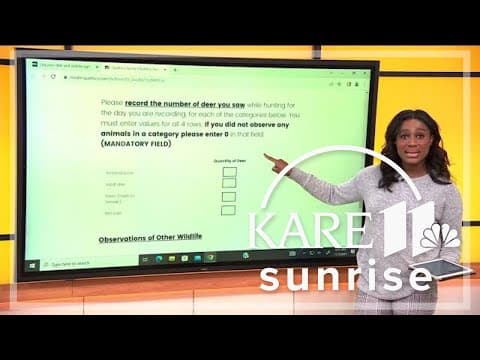 Deer hunting goes digital as DNR enlists sportsmen as researchers