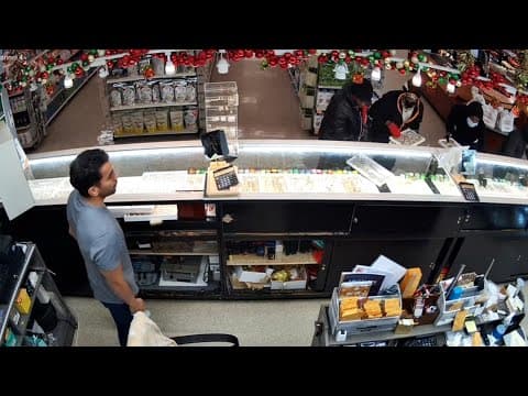 Surveillance footage shows Texas jewelry store robbery, police say