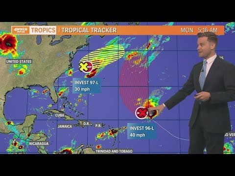 Monday morning tropics update: High chance of tropical development in Atlantic