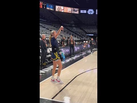 Fever warming up ahead of Game 5