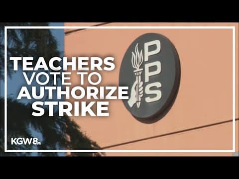 Portland Public Schools teachers union votes to authorize strike