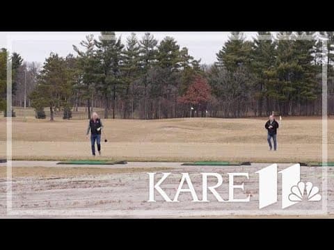 Golf courses reopen for unseasonably warm weather