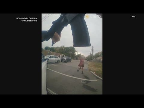 Edited bodycam footage released from Sept. police shooting