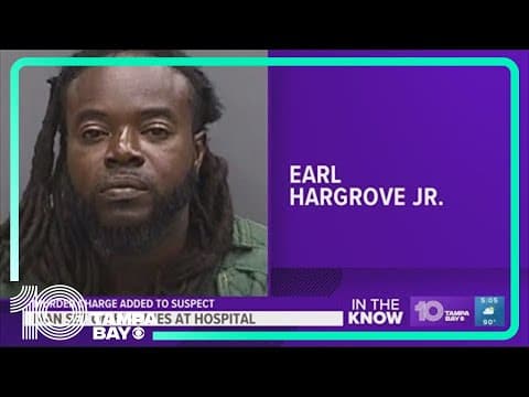 Man charged with murder after person lit on fire at Tampa gas station dies