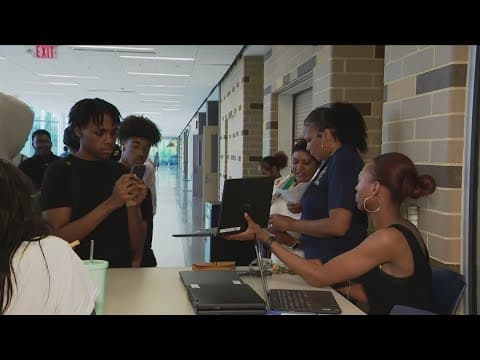 Ballou High School students surprised with new lap tops at graduation | Get Uplifted