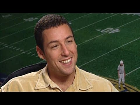 Adam Sandler talks about playing Robert Boucher, Jr. in the 1998 film Waterboy