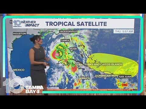 Tracking the Tropics: Hurricane Rafael continues to push away from Florida
