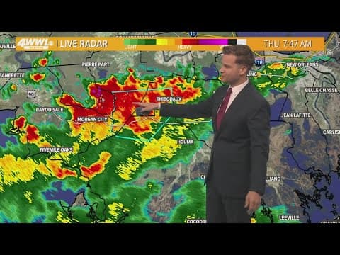 Weather alert: New 'Street Flood Advisory' issued in Bayou Parishes