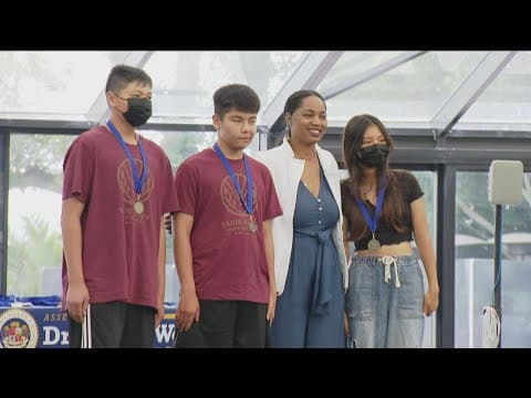 'Perfect Attendance Ceremony' held for 200 San Diego students at SeaWorld