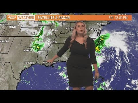 Less muggy to kick off Autumn, scattered storms early next week