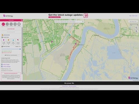 Over 1,500 customers without power in Belle Chasse
