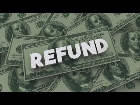 Money Moment: Unclaimed tax refunds