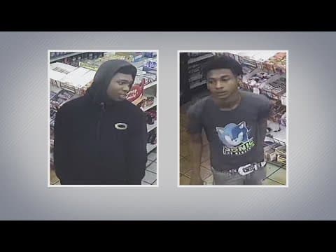 Police release photos of men accused of shooting woman to death outside NE Houston corner store