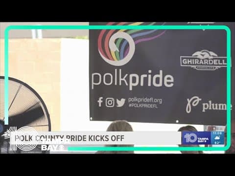 Polk County Pride organizers hold 1st Pride event